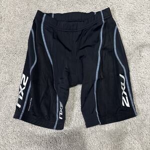 2XU Men's Compression Shorts Black Size Small Padded